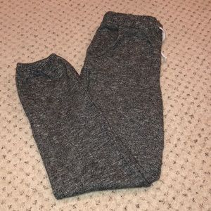 Black/grey joggers size small